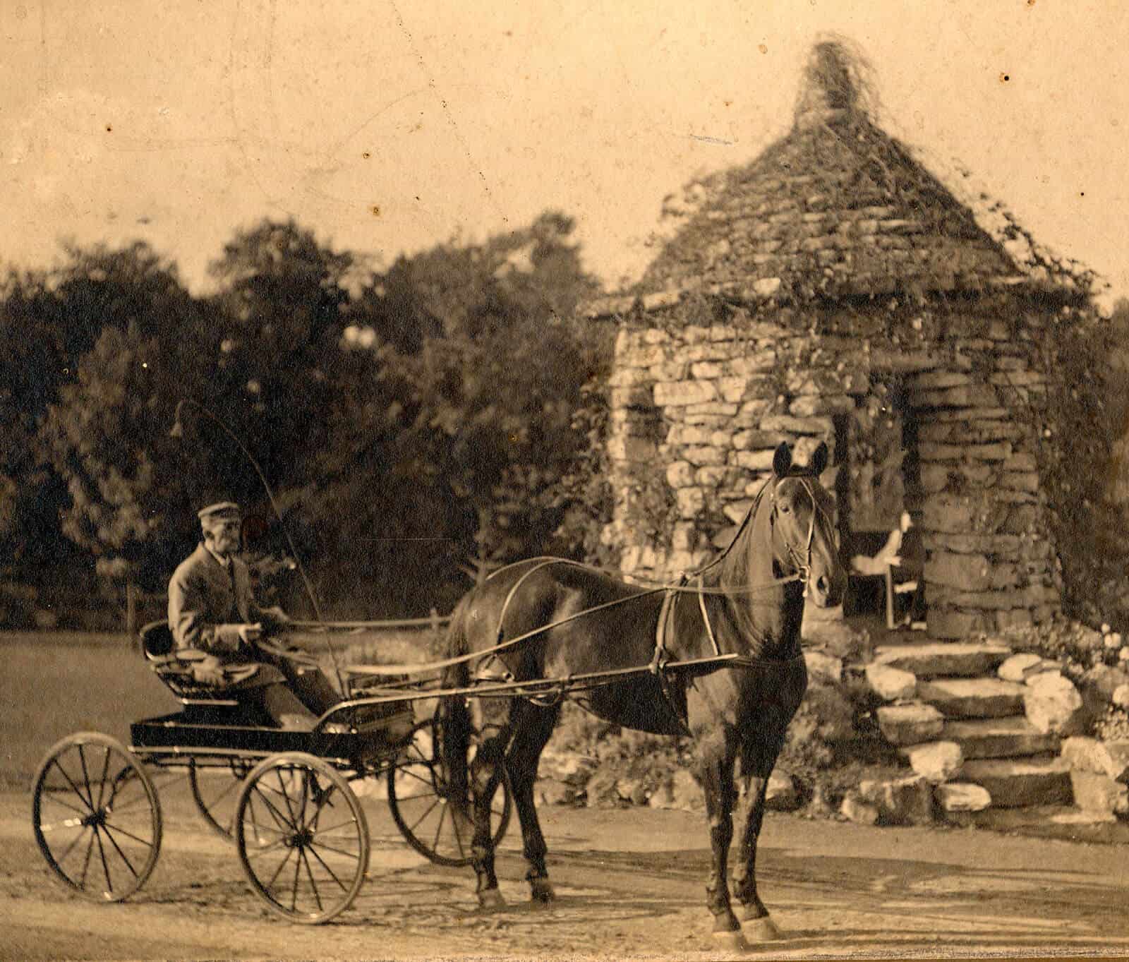 Stone summerhouse at 1900