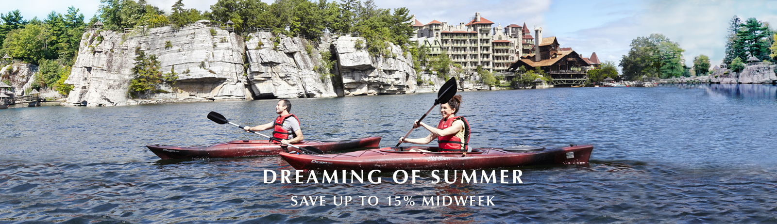 Dreaming of Summer Sale at Mohonk Mountain House