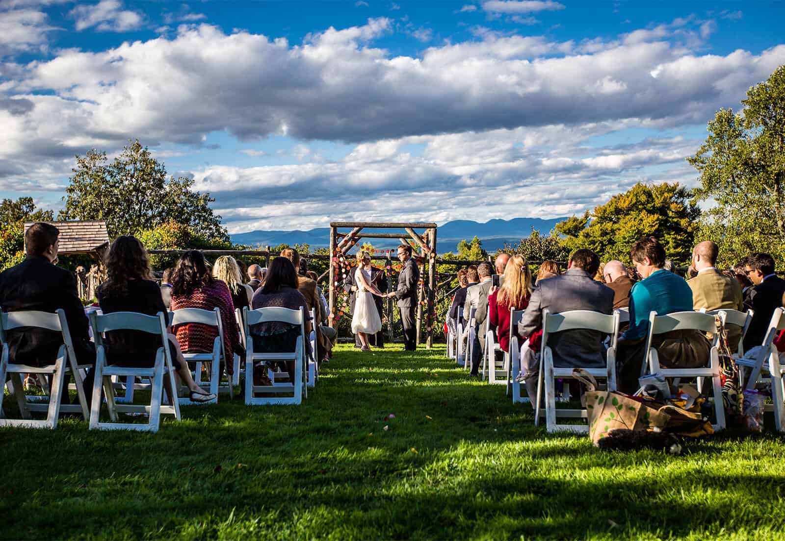 Outdoor Wedding at Mohonk Mountain House