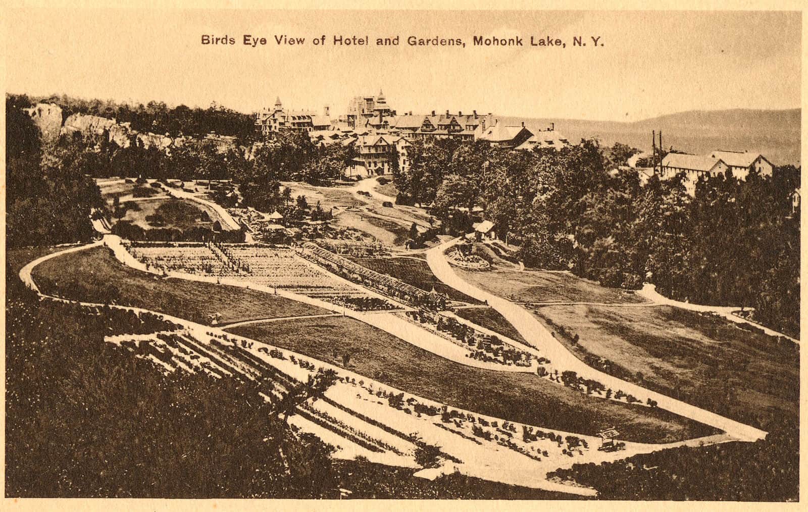 Postcard of Mohonk in 1899